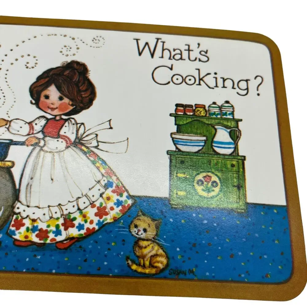 Heartfelt Greetings Postcards Set of 3 What's Cooking Vintage Made in the USA - Picture 9 of 16